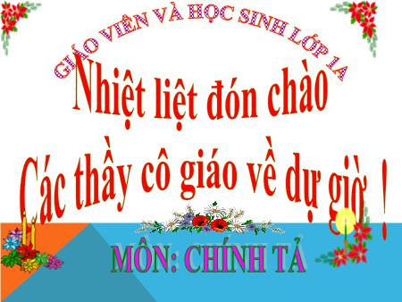 Bài giảng Chính tả Lớp 1 - Bài: Bác đưa thư