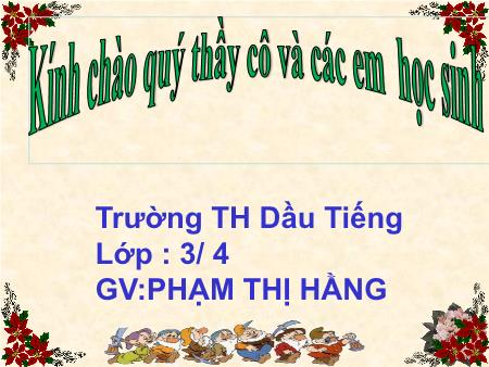 Bài giảng Luyện từ và câu Lớp 3 - Tuần 8 - Bài: Nhân hóa. Ôn cách đặt và trả lời câu hỏi như thế nào?