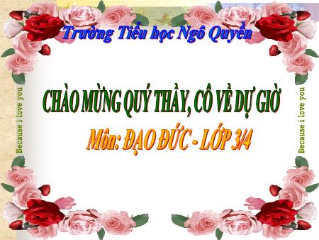 Bài giảng môn Đạo Đức Lớp 3 - Bài 9: Đoàn kết với thiếu nhi Quốc tế (Tiết 1)