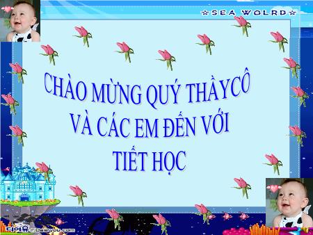 Bài giảng môn Đạo đức Lớp 5 - Bài: Kính già, yêu trẻ