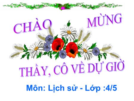 Bài giảng môn Lịch sử Lớp 4 - Bài: Chùa Thời Lý