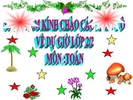 Bài giảng môn Toán Lớp 2 - Bài: 12 trừ đi một số