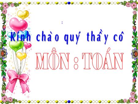Bài giảng Toán Lớp 1 - Bài: Phép trừ trong phạm vi 8