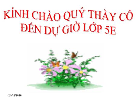 Bài giảng Toán Lớp 5 - Bài: Cộng số đo thời gian