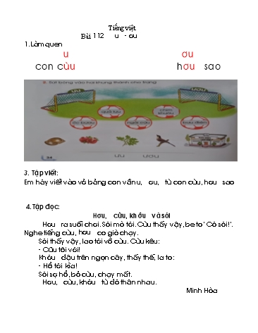 Bài tập môn Tiếng Việt + Toán Lớp 1