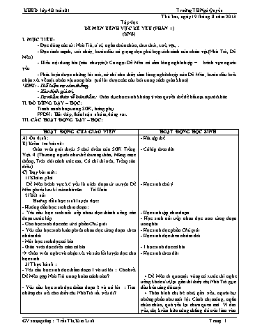 Giáo án tổng hợp các môn Khối 4 - Tuần 1