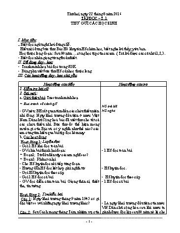 Giáo án tổng hợp các môn Khối 5 - Tuần 1