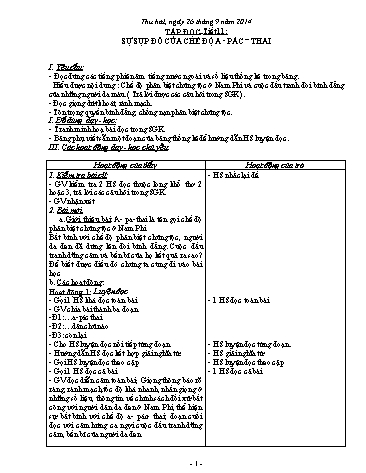 Giáo án tổng hợp các môn Khối 5 - Tuần 6
