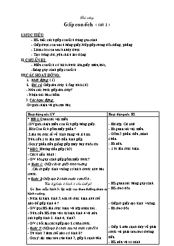 Giáo án tổng hợp các môn Khối lớp 3