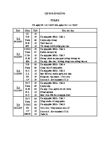 Giáo án tổng hợp các môn Khối lớp 5 - Tuần 10