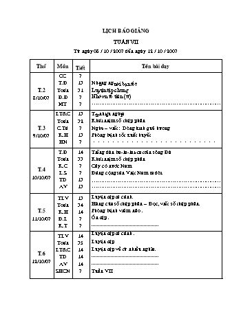 Giáo án tổng hợp các môn Khối lớp 5 - Tuần 7
