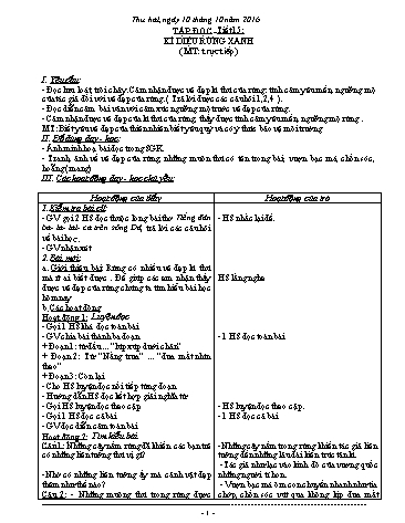 Giáo án tổng hợp các môn Lớp 5 - Tuần 8