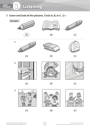 Ôn tập Tiếng anh Khối 3 - Part 1