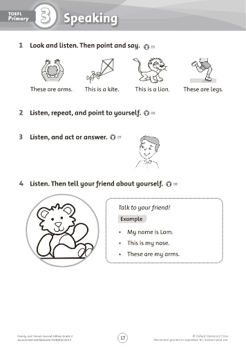 Ôn tập Tiếng anh Lớp 3 - Part 3