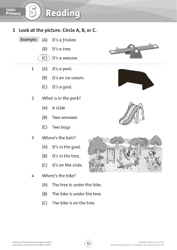 Ôn tập Tiếng anh Lớp 3 - Part 5